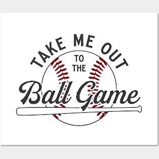 Take Me Out to the Ball Game © GraphicLoveShop Posters and Art